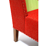 FUN Armchair "Chili Pepper" Red Дизайнерское кресло с цветным принтом варинант исполнения - 4 | Loft Concept в Самаре