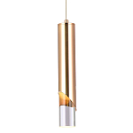 Подвесной светильник Metal Acrylic Tube Gold Hanging Lamp варинант исполнения - 1 | Loft Concept в Самаре
