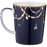 Кружка из фарфора синяя с изображением лошади 400 мл Porcelain Horse Set варинант исполнения - 1 | Loft Concept в Самаре