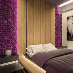 Гипсовая 3D панель с принтографией PM-45 варинант исполнения - 2 | Loft Concept в Самаре