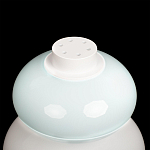 Настольная лампа из стеклянных сфер в пастельных тонах Высота 40 см Pastel Lunaria варинант исполнения - 5 | Loft Concept в Самаре