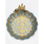 Блюдо фарфоровое Птица на ветке Flora варинант исполнения - 5 | Loft Concept в Самаре