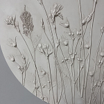 Панно Белые цветы варинант исполнения - 3 | Loft Concept в Самаре