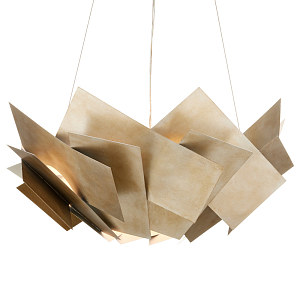 Люстра из прямоугольных панелей Iron Panels