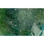 Керамический столик зеленый "Цилиндр" варинант исполнения - 1 | Loft Concept в Самаре