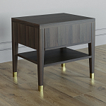 Прикроватная тумбочка с ящиком Elsa Dreams Walnut варинант исполнения - 4 | Loft Concept в Самаре