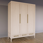 Большой Шкаф Primo Светлый дуб с 3 дверьми и 3 выдвижными ящиками варинант исполнения - 2 | Loft Concept в Самаре