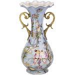 Ваза фарфоровая с попугаями Gaya варинант исполнения - 1 | Loft Concept в Самаре