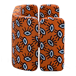 Акцентный Двухместный Диван Leela Оранжевый Орнамент варинант исполнения - 4 | Loft Concept в Самаре