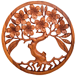 Панно из дерева Sakura Panel With Trees варинант исполнения - 1 | Loft Concept в Самаре