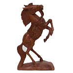 Статуэтка лошадь деревянная Thick Mane варинант исполнения - 1 | Loft Concept в Самаре