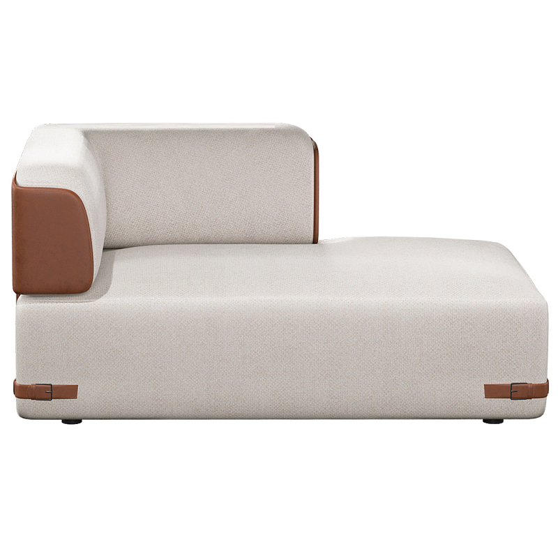 Кушетка Richmond  Молочный Коричневый в Самаре | Loft Concept 