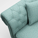 Мебельная ткань Шенилл бирюзовый цвет 142 см T4-61 варинант исполнения - 10 | Loft Concept в Самаре