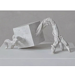 Скульптура «Окаменелый рост», Белый объект варинант исполнения - 1 | Loft Concept в Самаре