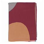 Плед из хлопка с абстрактным принтом Elysian Flow Ember варинант исполнения - 5 | Loft Concept в Самаре