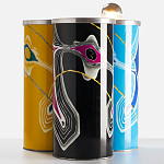 Высокая дизайнерская пепельница Poltronova Tizio Ashtray варинант исполнения - 2 | Loft Concept в Самаре