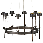 Люстра круглая со светодиодными лампами Innovation варинант исполнения - 3 | Loft Concept в Самаре