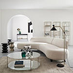 Торшер с поворотным плафоном Davy Brass Floor Lamp варинант исполнения - 9 | Loft Concept в Самаре