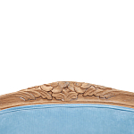 Кресло Ava Classical Armchair light blue velour варинант исполнения - 4 | Loft Concept в Самаре