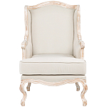 Кресло из массива бука бежевое Solid Luxury варинант исполнения - 1 | Loft Concept в Самаре