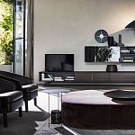 Круглый кофейный стол PANNA COTTA Coffee Table варинант исполнения - 2 | Loft Concept в Самаре