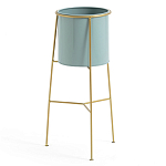 Кашпо из металла и латуни Elegance Elevated Planters  варинант исполнения - 1 | Loft Concept в Самаре