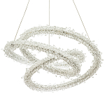 Фигурная люстра украшенная кристаллами из хрусталя Gilbertine Crystals Twisted Chandelier варинант исполнения - 1 | Loft Concept в Самаре