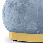 Длинный овальный пуф Ambrose Soft Oval Pouf варинант исполнения - 7 | Loft Concept в Самаре