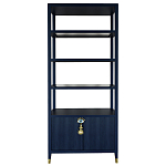 Стеллаж со стеклянными полками Elsa Dreams Blue варинант исполнения - 9 | Loft Concept в Самаре