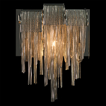 Бра с перфорированными металлическими дугами и цепочками 22 см Atlantis Chain варинант исполнения - 10 | Loft Concept в Самаре