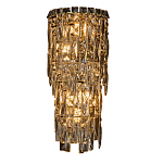 Бра с каскадом из прозрачного хрусталя и корпусом золотого цвета Constant Sparks варинант исполнения - 7 | Loft Concept в Самаре