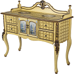 Комод деревянный Illustration of flowers варинант исполнения - 4 | Loft Concept в Самаре