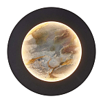 Бра в форме диска черного цвета Borders of Black варинант исполнения - 1 | Loft Concept в Самаре