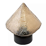 Настольный светильник с янтарным рельефным плафоном Lamp with Frozen Glass Effect варинант исполнения - 1 | Loft Concept в Самаре