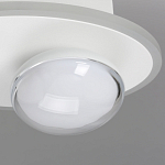 Бра овальной формы белого цвета с 2-мя лампами Lunar Pebbles варинант исполнения - 6 | Loft Concept в Самаре