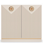 Комод с фактурными дверцами Satin Furniture варинант исполнения - 4 | Loft Concept в Самаре