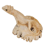 Статуэтка из дерева ящерица Animals of the World варинант исполнения - 4 | Loft Concept в Самаре