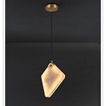 Подвесной светильник фигурный плафон Stone Polygon варинант исполнения - 1 | Loft Concept в Самаре