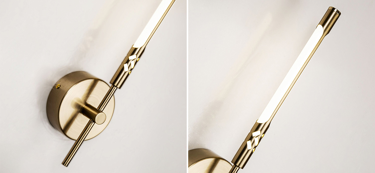 Бра Цвета золота Glowing Flute Бра Цвета золота Glowing Flute - Loft-Concept в Самаре