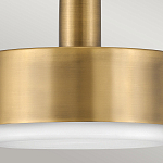 Подвесной светильник цилиндрический с белым плафоном Hinkley варинант исполнения - 10 | Loft Concept в Самаре