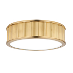 Потолочный светильник с гофрированным абажуром цвета латунь Millennium варинант исполнения - 1 | Loft Concept в Самаре
