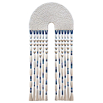 Настенное украшение из нитей Корона с кисточками Crown Wall Hanging варинант исполнения - 4 | Loft Concept в Самаре