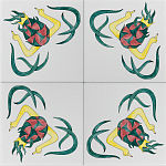 Плитка дизайнерская Драконий фрукт варинант исполнения - 1 | Loft Concept в Самаре