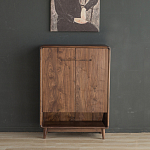 Комод в прихожую для хранения обуви Moon Walnut Furniture варинант исполнения - 1 | Loft Concept в Самаре