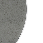 Стол обеденный с серой овальной столешницей из керамики на четырех деревянных ножках Gray Ceramics варинант исполнения - 4 | Loft Concept в Самаре