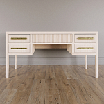 Большой Рабочий стол Primo с 5 выдвижными ящиками Светлый дуб варинант исполнения - 1 | Loft Concept в Самаре