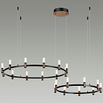 Люстра подвесная с цилиндрическими плафонами на двух круглых подвесах  Arnaut Light варинант исполнения - 3 | Loft Concept в Самаре