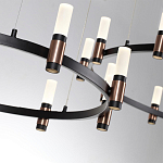 Люстра подвесная с цилиндрическими плафонами на двух круглых подвесах  Arnaut Light варинант исполнения - 5 | Loft Concept в Самаре