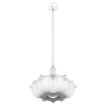 Подвесной светильник с белым фигурным абажуром и мягкими волнистыми краями Cloud Motion  варинант исполнения - 2 | Loft Concept в Самаре