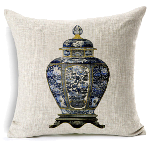 Декоративная подушка Blue Vase